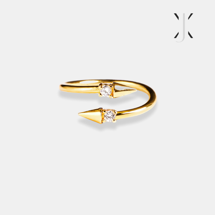 Double Arrow Ring