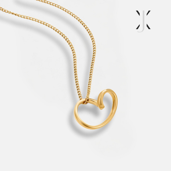 Twisted Heart Necklace