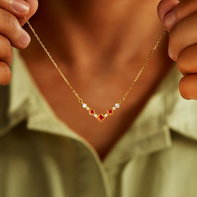 Niche Sapphire Constellation Necklace