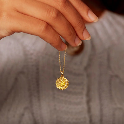 Sunflower Necklace