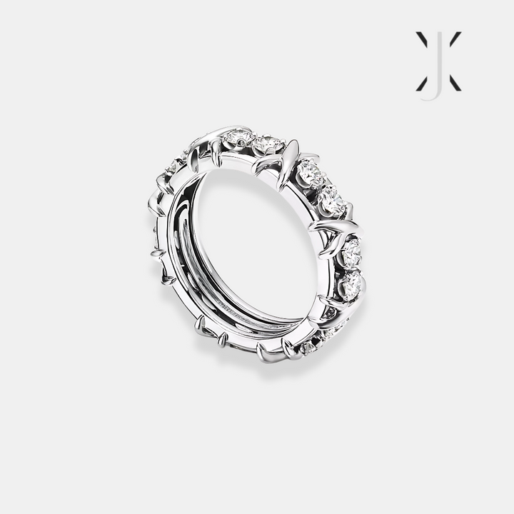 Silver Super Amphibole Ring