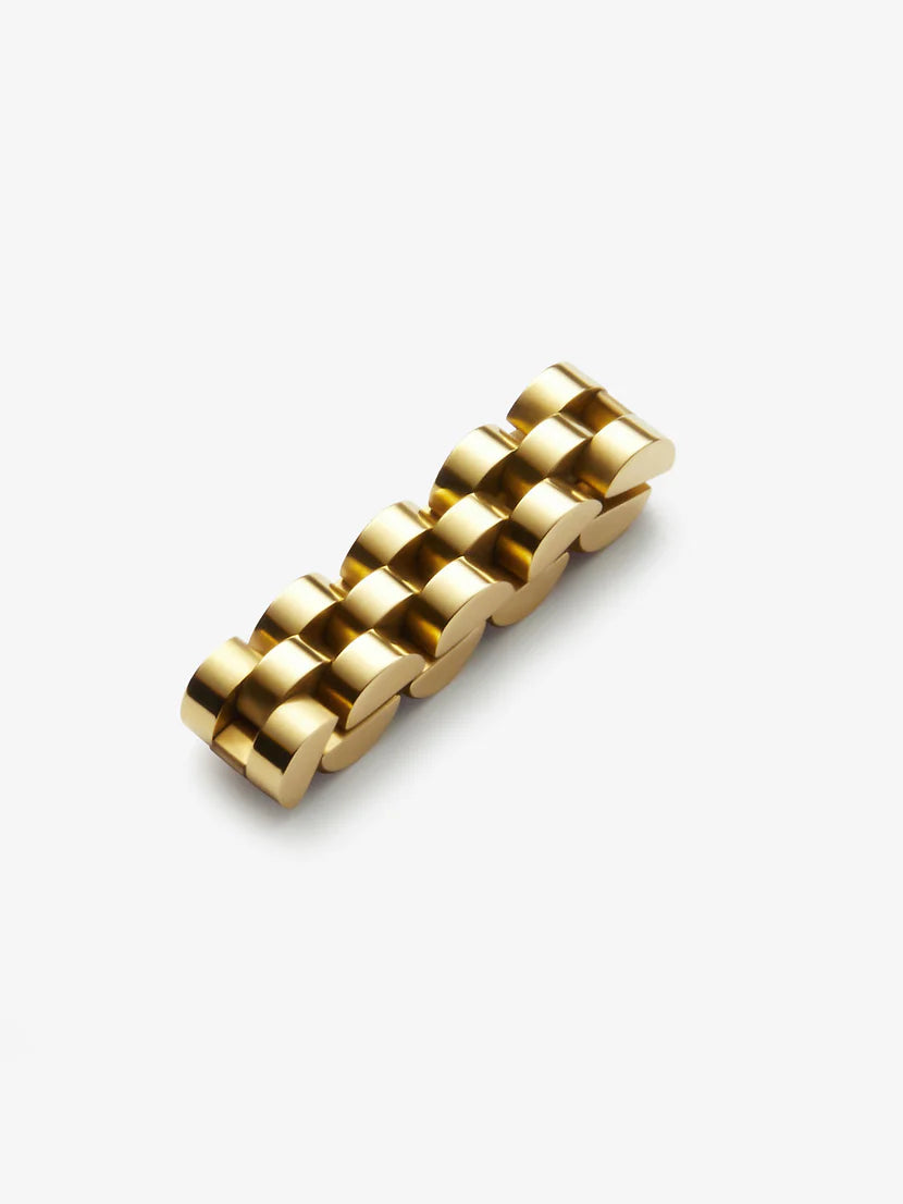 Chunky Gold Chain Ring