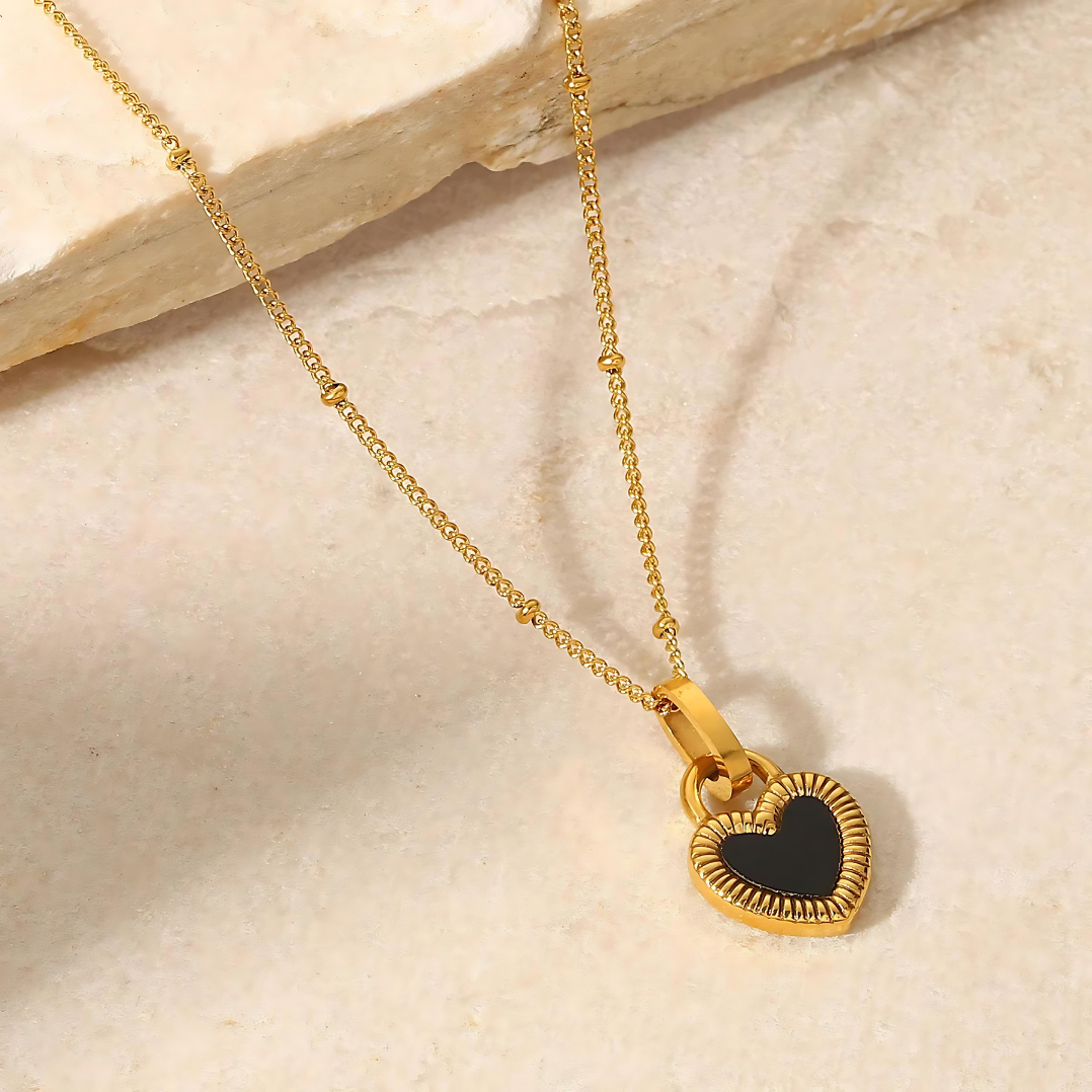 Reversible Heart Necklace