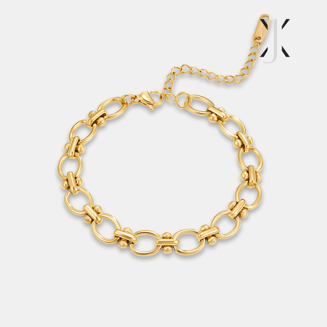 Gold Link Chain Bracelet