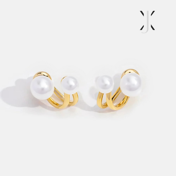 Ivana Pearl Wrap Earrings