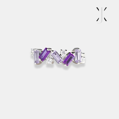 Nobody Has It All Together Purple Band Ring