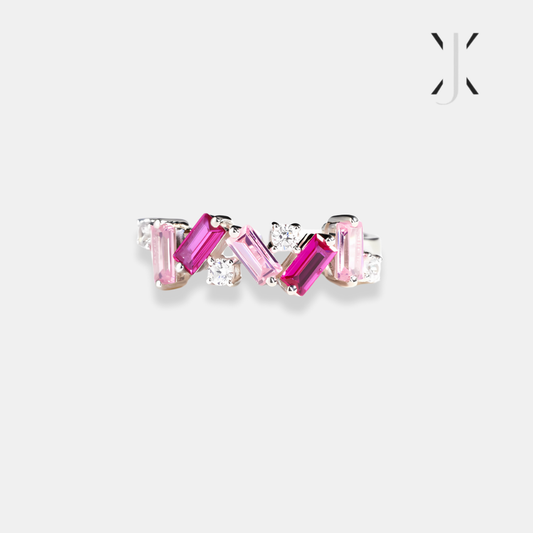 All Together Pink Band Ring