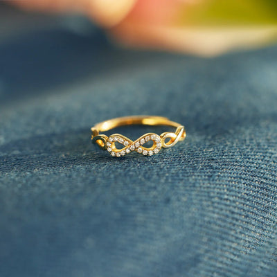 Christmas Infinity Ring