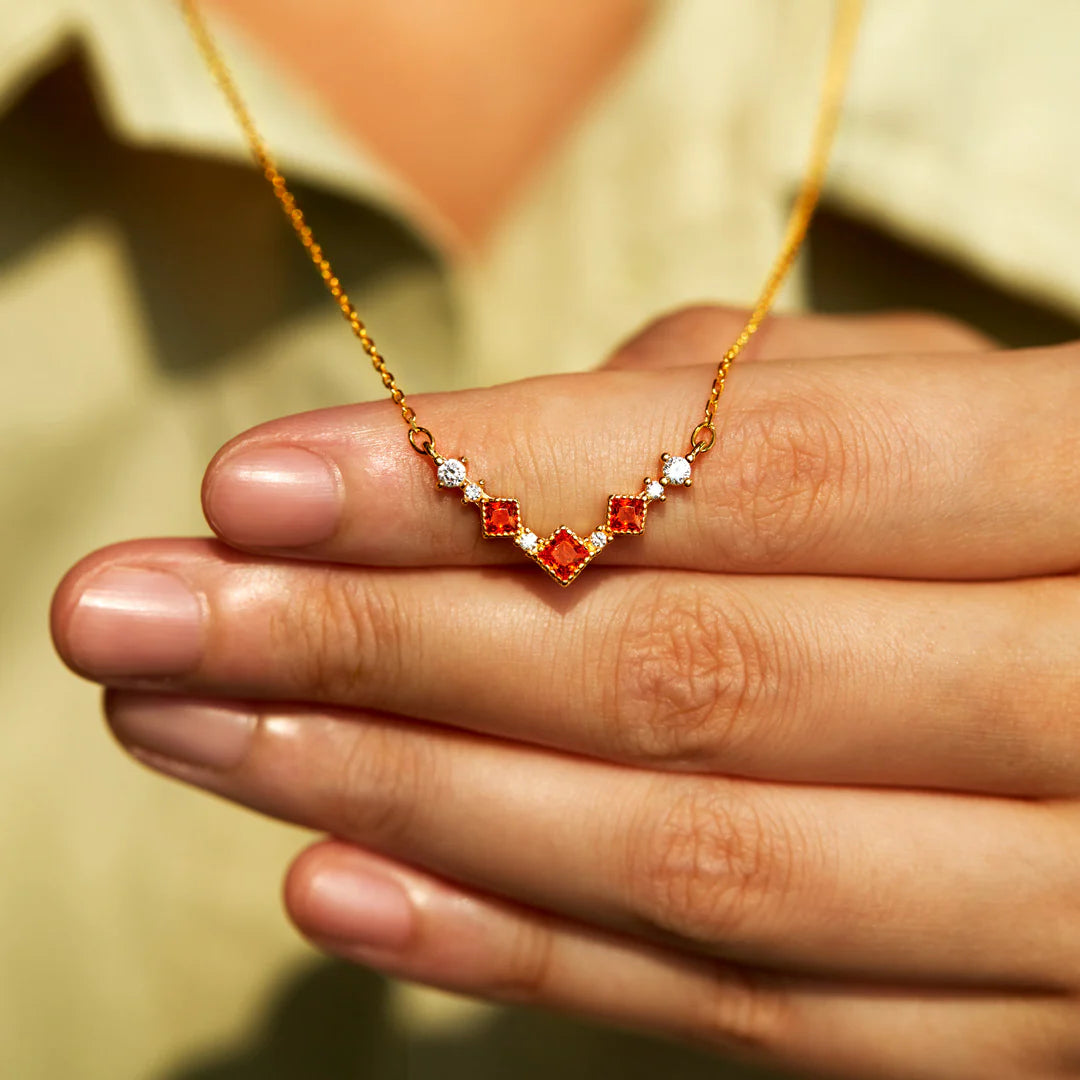 Niche Sapphire Constellation Necklace