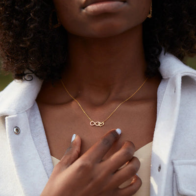 8 Love Necklace Women's Simple Light Luxury