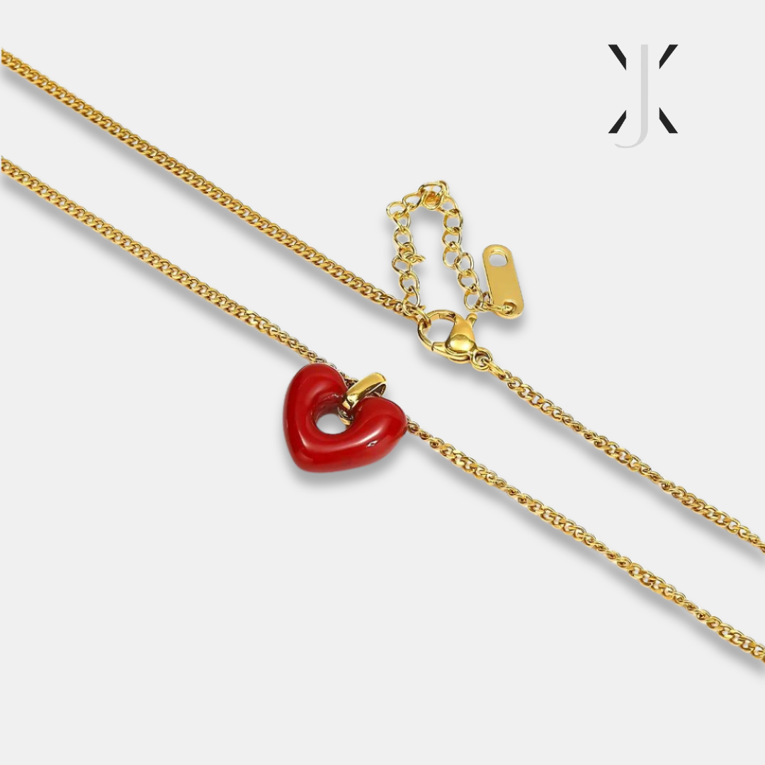 Red Heart Necklace