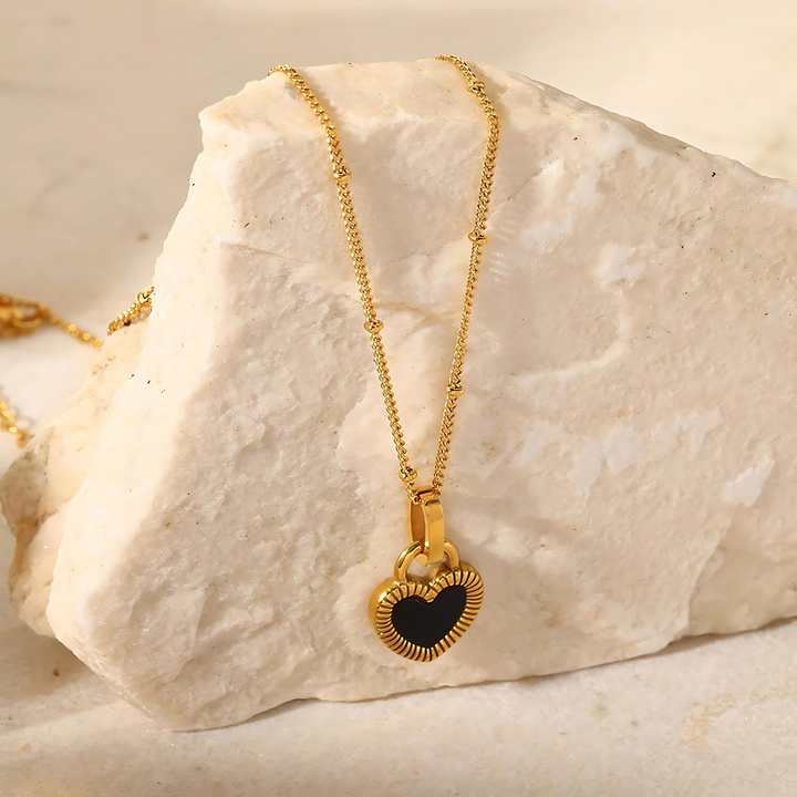 Reversible Heart Necklace