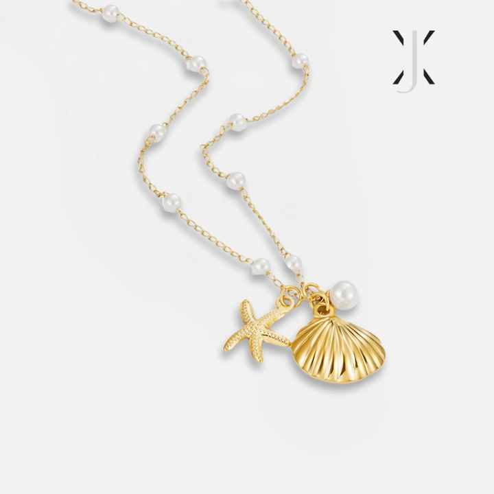 Aria Shell Charm Necklace