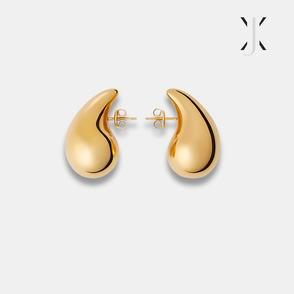 Gold Droplets Studs