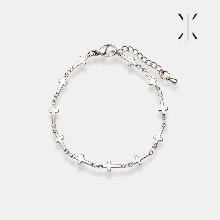 ourageous Tiny Cross Bracelet