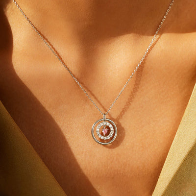 Encircled Heart Necklace