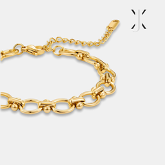 Gold Link Chain Bracelet