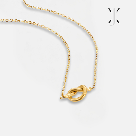 Adela Knoten Halskette