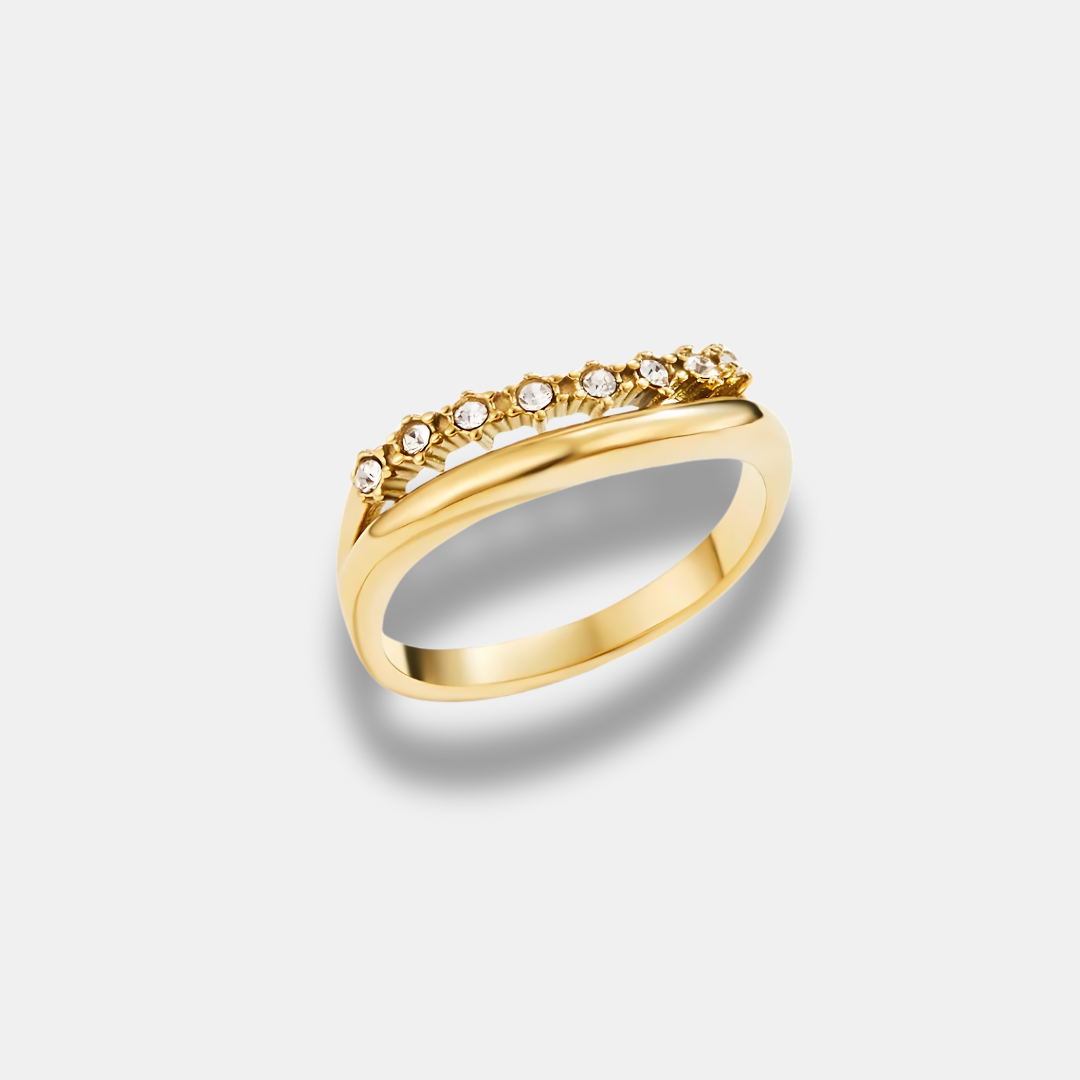 Marissa Crystal Layered Ring