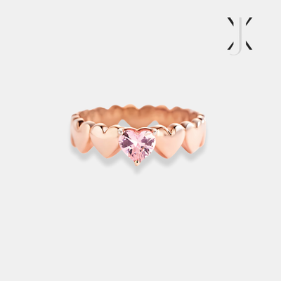 Heart Band Ring