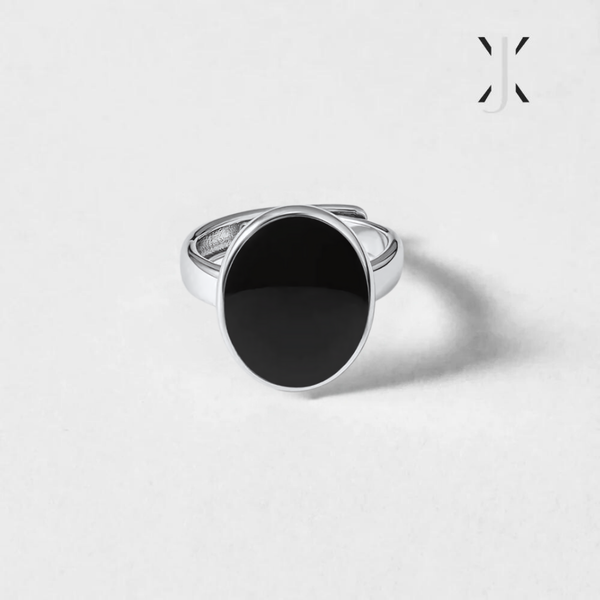 Black Oval Ring