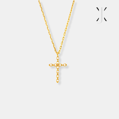 Marquise Cross Necklace