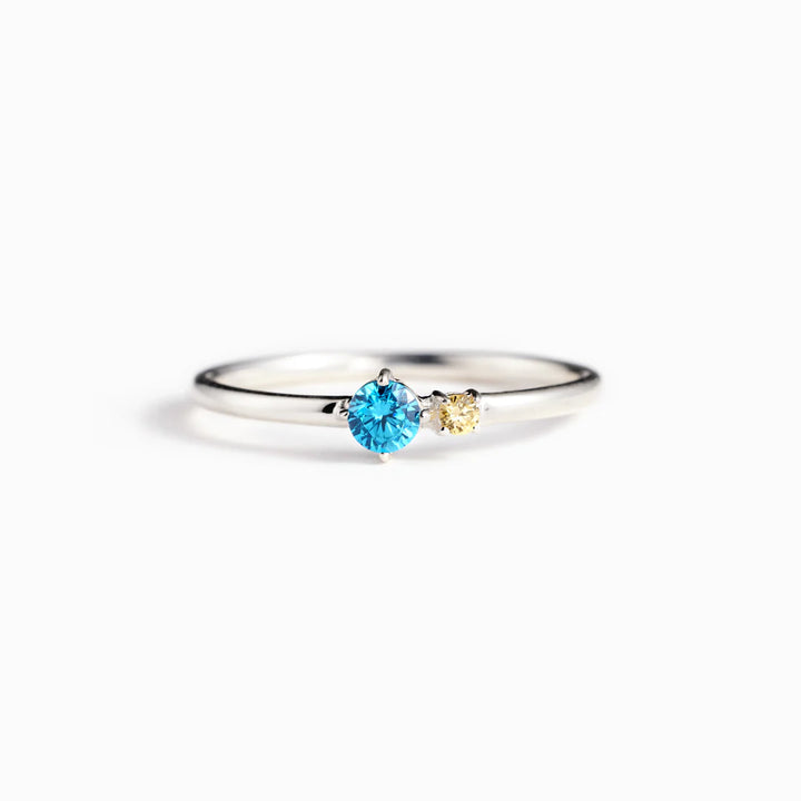 Birthstone Stacking Ring