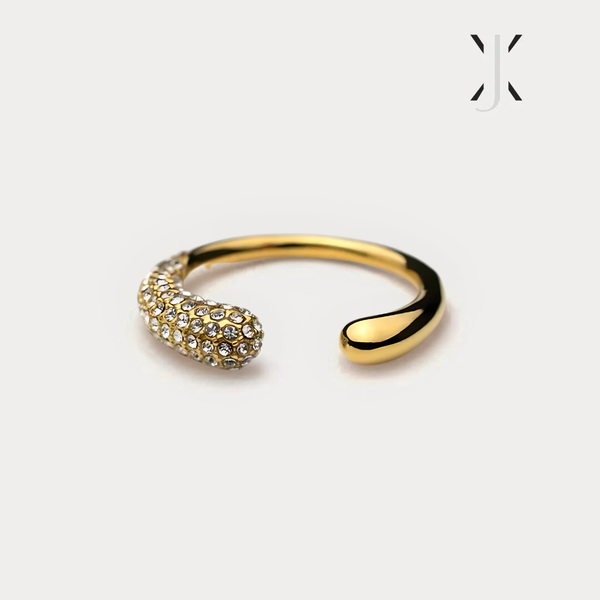 Dahlia Pave Ring