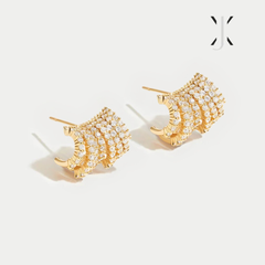 18K Gold Layla Wrap Earrings