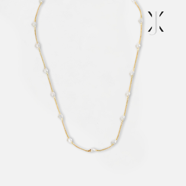 Nura Pearl 18K Gold Necklace