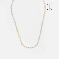 Nura Pearl 18K Gold Necklace