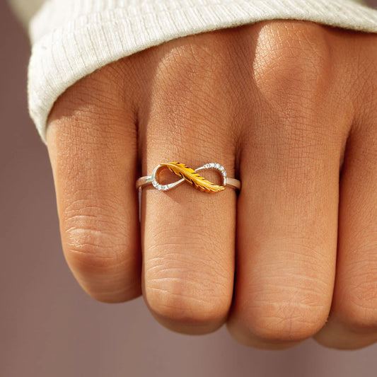 Angel Infinity Ring