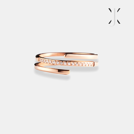 A Hug From Me To You Spiral Ring