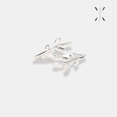 Leaf Whisper Ring