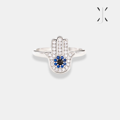 Evil Eye Spinner Anxiety Fidget Ring
