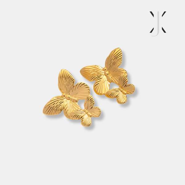 Butterfly Gold Earrings