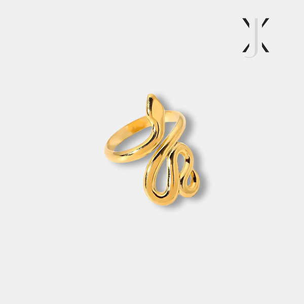 Gold Snake Ring