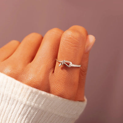 Friendship Hitch Knot Ring