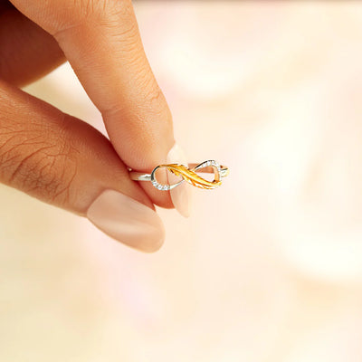 Angel Infinity Ring