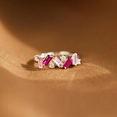 All Together Pink Band Ring