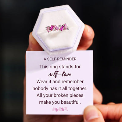 All Together Pink Band Ring
