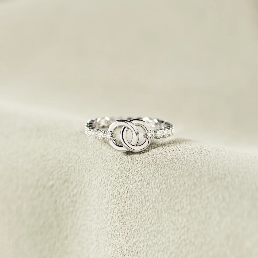 Interlocking Elegance Ring