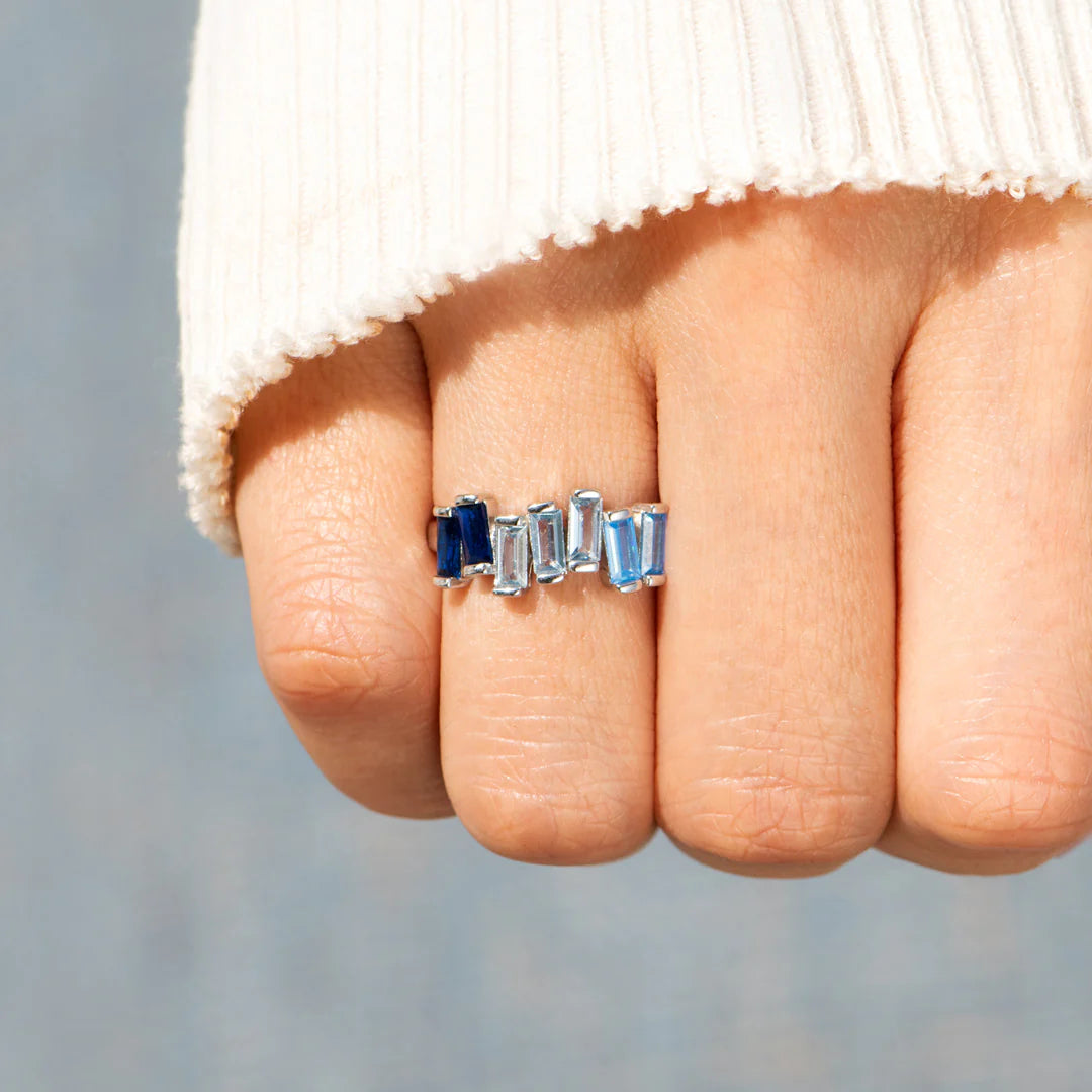 Strongest Autism Mom Baguette Ring