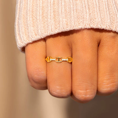 Together Chain Link Ring