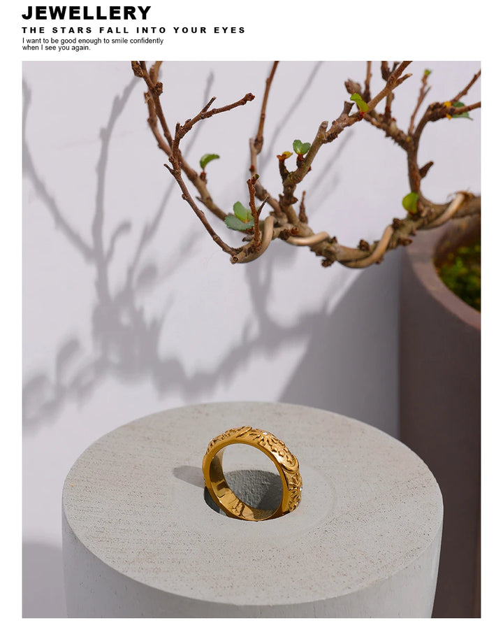 Celestial Gold Ring