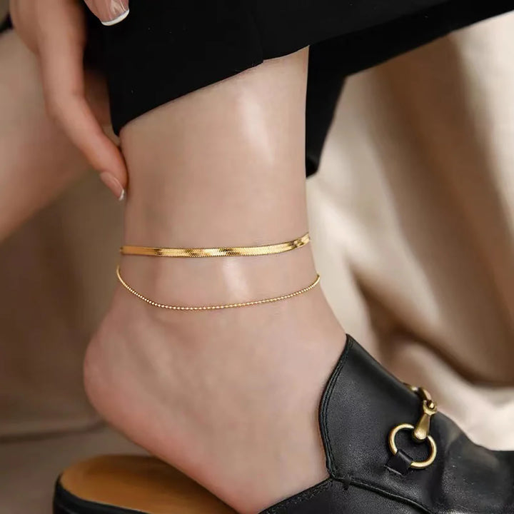 Farida Gold Anklet