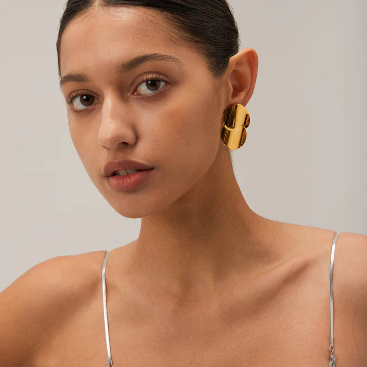 Mireille Gold Earrings