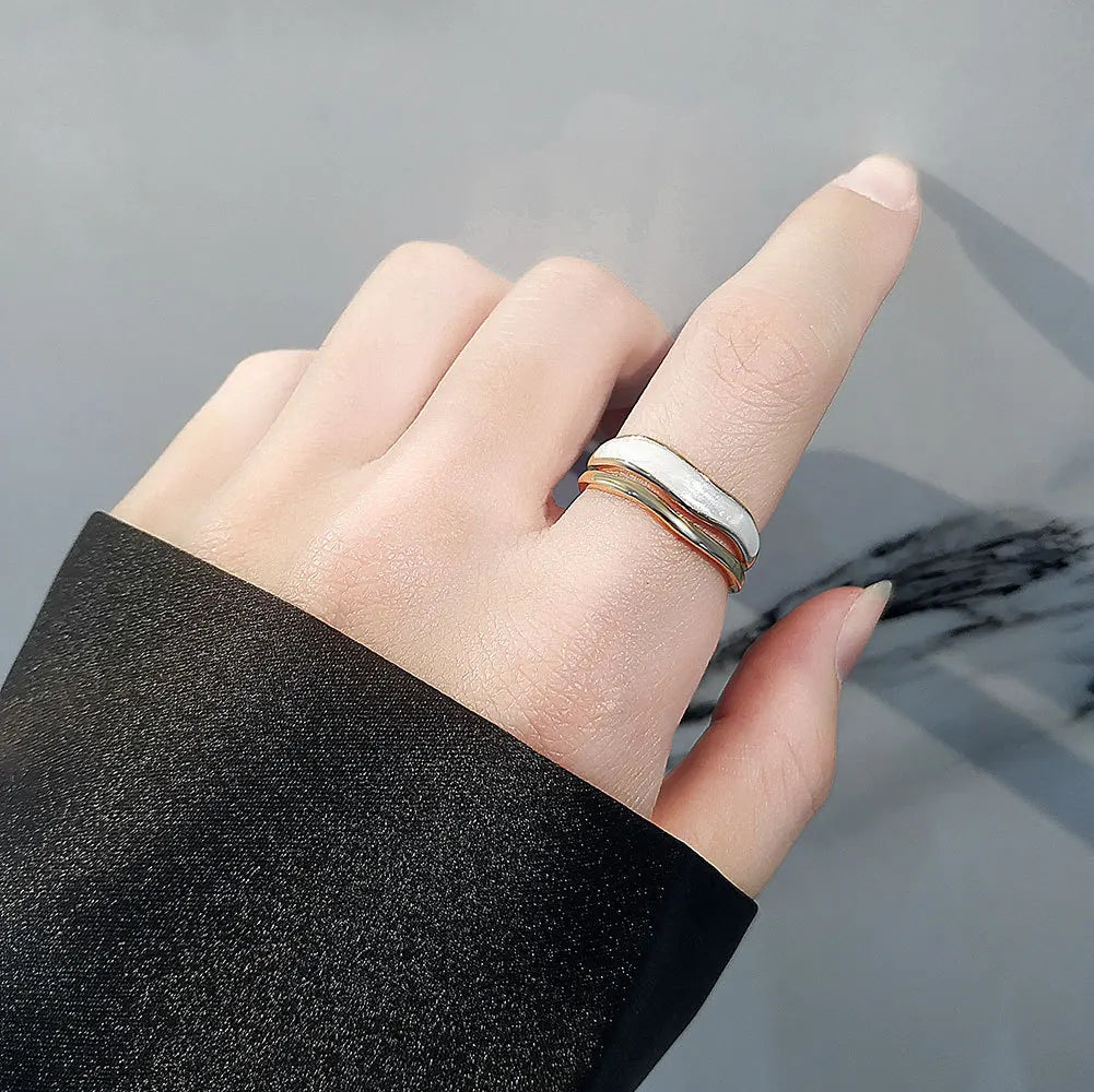 Layered Sahara Gold Ring