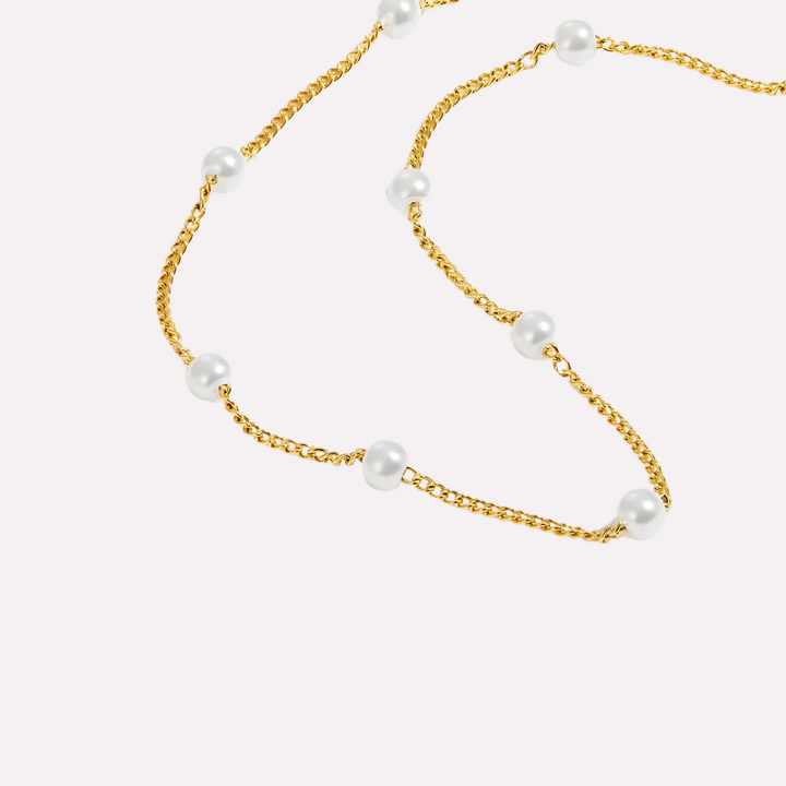 Nura Pearl 18K Gold Necklace