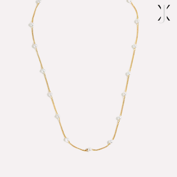 Nura Pearl 18K Gold Necklace
